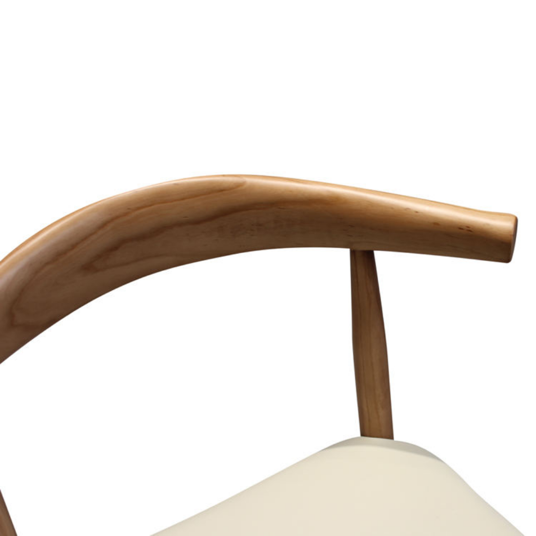 Eikke – Minimalistisk Spisestuestol i Valnøttfinish