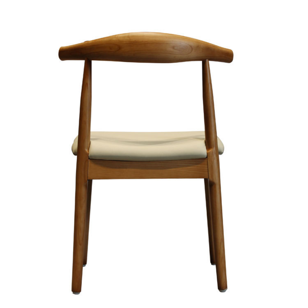 Eikke – Minimalistisk Spisestuestol i Valnøttfinish