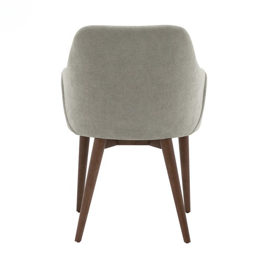 Nordic – Elegance Polstret Spisestol med Treben