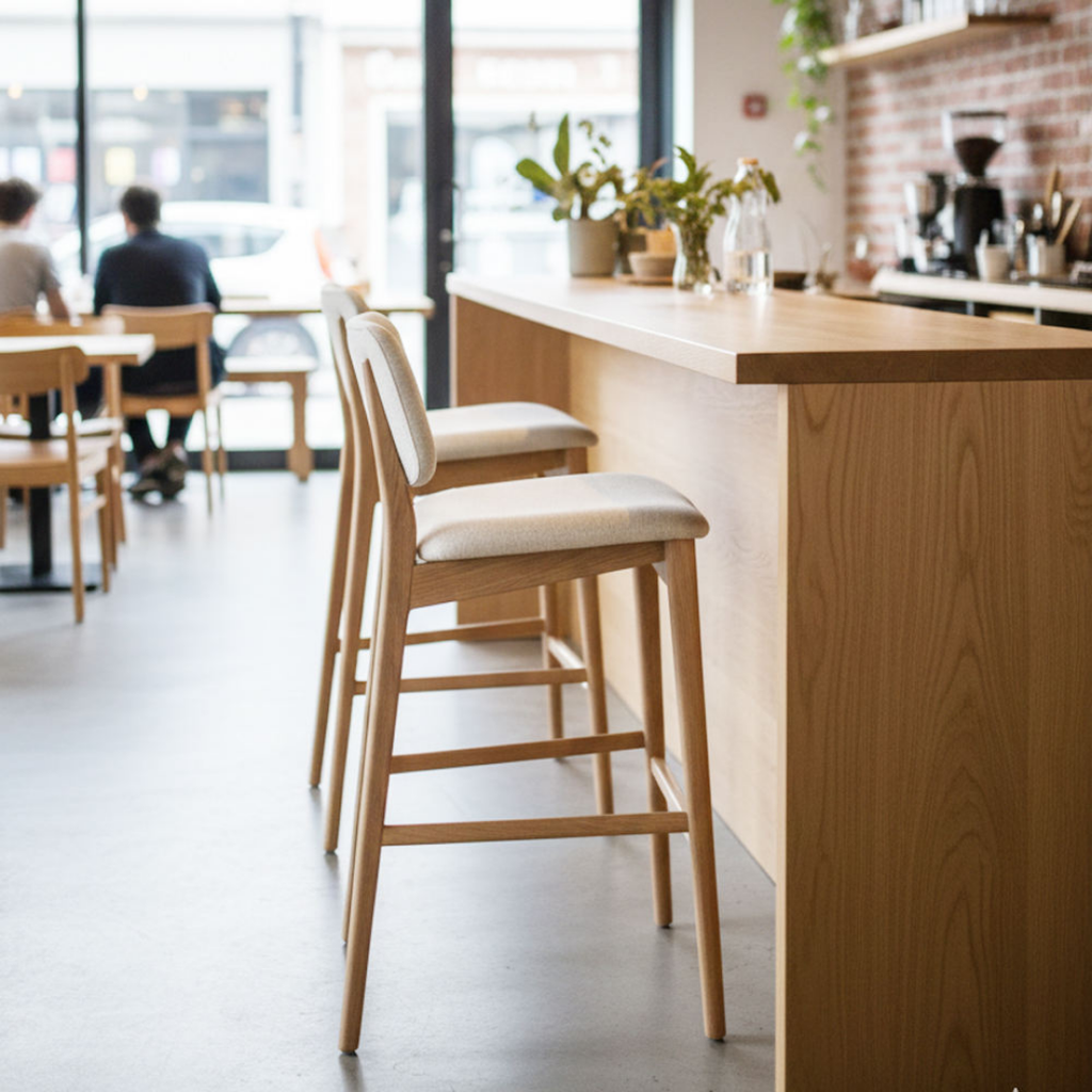 Nordyc Oak – Stilren Barstol i Skandinavisk Design