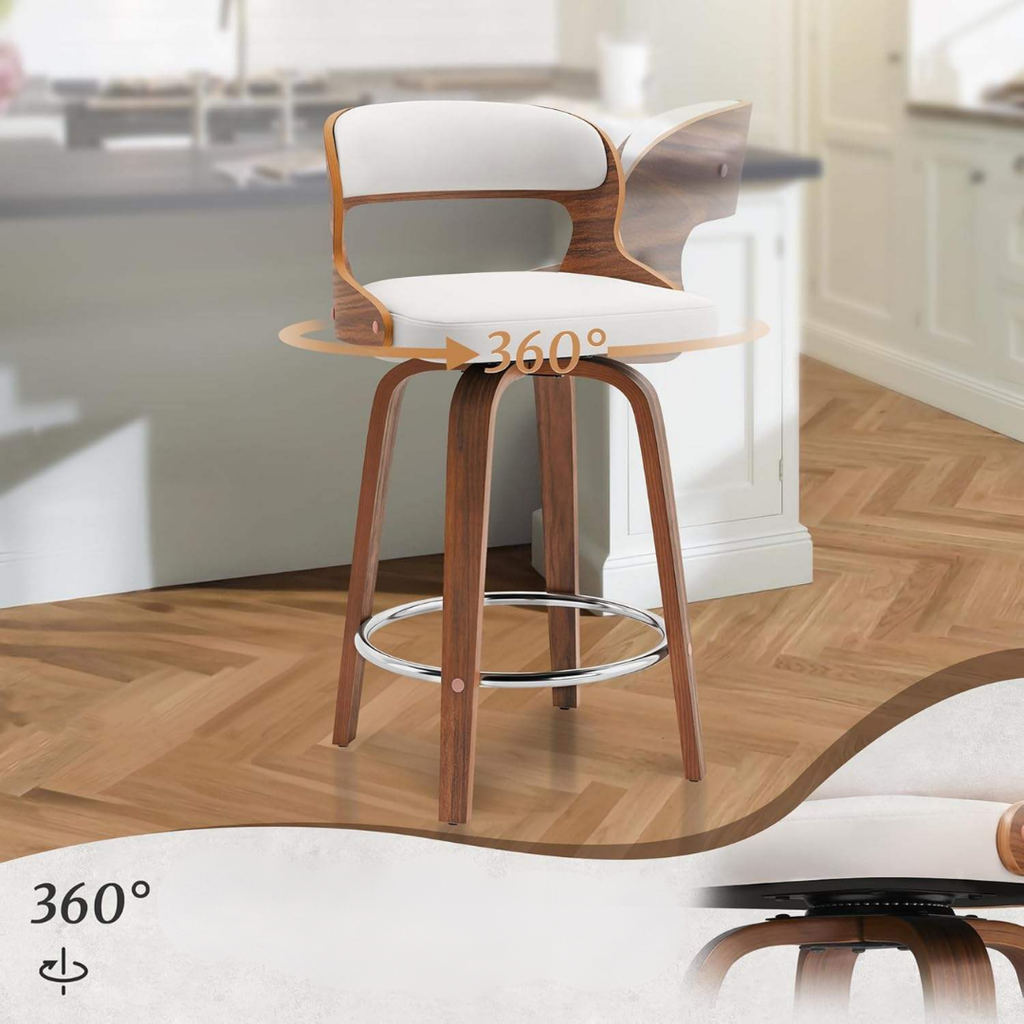 Zolaun – Premium Barstol med 360° Svingfunksjon